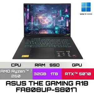 TUF A18 FA808UP-S8017 (라이젠7 260/RTX5070/32GB/1TB/WH) 게이밍 노트북 JH