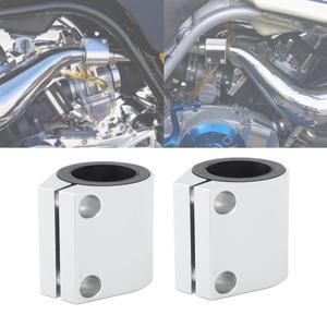 [호환품]Yamaha Banshee 1987 ~ 2006 용 2pcs 1in 고온 배기 클램프 알루미늄 버트 조인트 밴드