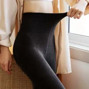 여자 하이웨스트 니트타이츠 블랙 가을 여성용 운동복 편한