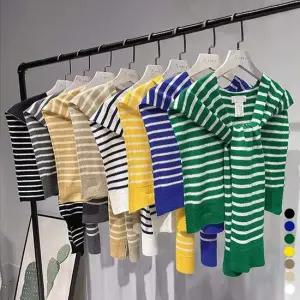 페이크숄 여성 단가라 레이어드 여깨 숄 니트 페이크 가디건