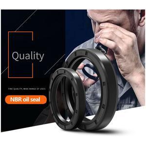 블랙 NBR 오일 도장 링 회전 예리한트용 더블 립 ID 23mm TC FB TG4 OD 30mm - 62mm 높이