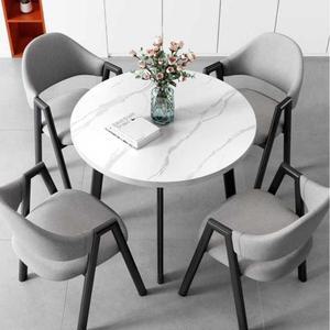 커피테이블 4인용 카페 커피 식탁 테라스 원목 세트 의자