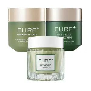 [10%] 김정문알로에 겨울 보습 세트 (안티에이징 + 2X크림 + 4X크림)