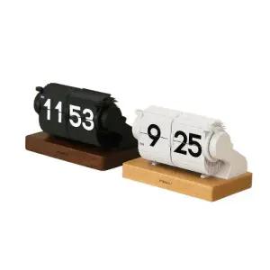 (정품) 미니 오토매틱 멀티 플립시계 탁상시계