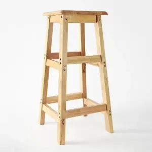 원목 바 스툴 보조의자 홈바 스위블의자