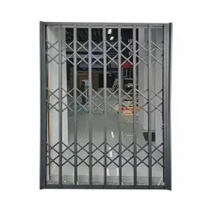 접이식 파티션 이동식 거실 칸막이 레트로 철문 현관