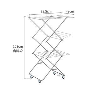 오키제작소 타워형 빨래 건조대 접이식 3단 대형