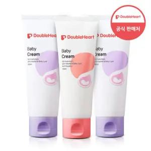 더블하트 생애 첫 보습 베이비크림 100ml 3개