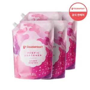 더블하트 유아용 섬유유연제 1.8L 플로럴아로마(리필) x 4개