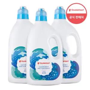 더블하트 아기 세탁세제 1.8L(용기) 3개