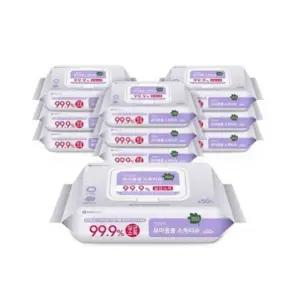 장난감 소독 세정 티슈 아기 신생아 제균 티슈 50매 10개