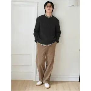 [폴햄](광주신세계)남성) 코듀로이 세미와이드 팬츠 4PP1093