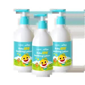 소이베베 베이비 아토 수딩로션 500ml (핑크퐁) 3개