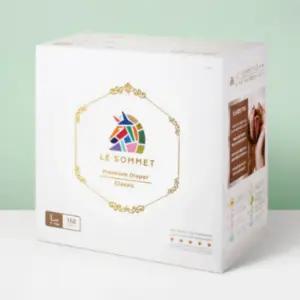 르소메 통잠 밴드형 기저귀 대형 3단계 9-14kg 168매 BNS