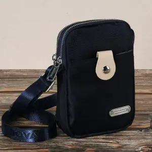 미니 크로스백 핸드폰 보조 학생 폰가방 가방 네이비 캐주얼미니크로스백