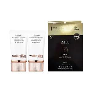 셀라보 선크림 시즌3 60g x2 + AHC 선패치 2스텝 4회분