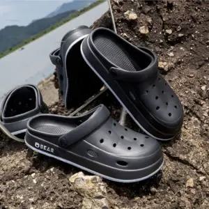 좋은 품질 블랙 슬리퍼 여성용 여름용두꺼운바닥 미끄럼방지 발편한 사무실 실내화