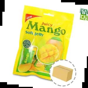 과자 쥬시 망고 젤리 (24개입) 100g 1BOX