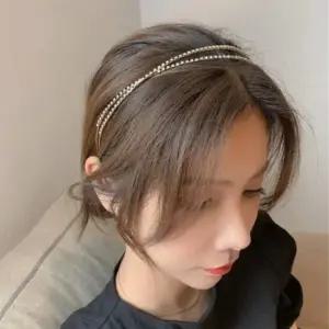 머리띠 얇은 여자 큐빅 고급 악세서리 예쁜 얇은 큐빅 고급