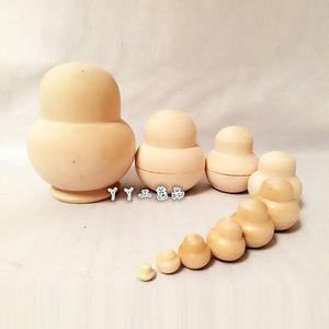 황금색 인형 포름 축제 10단 토끼 백우체 쉐바 피나무 마트료시카 나무