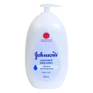 존슨즈 베이비 로션 화이트 500ml 크림 바디 순한 보습 아기 목욕용품