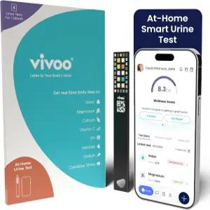 가정 내 웰빙을 위한 비부 소변 검사 스트립 케톤 pH 수분 칼슘 비타민 C 등에 대한 8-in-1 고급 90초 만에