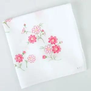 일본 가제손수건 타올 테누구이 (정사각) (코스모스 핑크) 10장일제 답례품 예쁜 단체사은품 증수건 증품