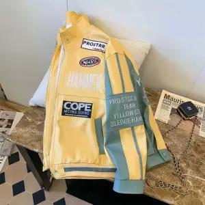 라이더 자켓 오토바이 져지 바이크 레이싱 슈트 옐로우