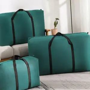 수하물사입가방 여행 유학 가볍고 고강도원단 보스턴가방 카키 큰가방 이민가방