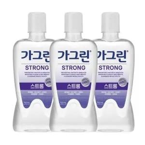 [동아제약]고품질 가그린 스트롱 구강청결제 750ml x 3개+100ml 동아제약가그린 ...