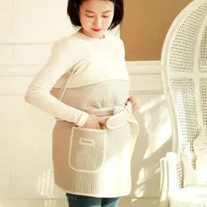 Nawanis 순면 체크베이지 전통포대기 5부 7부 일자형/아기띠 아기포대기 출산선물 옛날포대기