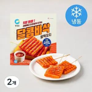 달콤바삭 쌀 떡꼬치 (냉동) 380g 2개