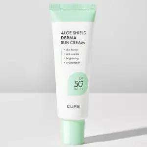 김정문알로에 선크림 쉴드 더마 유기자차 수분 40ml