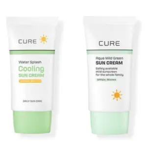 김정문알로에 선크림 워터 스플래쉬 + 마일드그린 2종