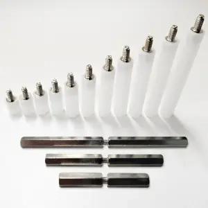 국산 지지대볼트 지지대너트 철 황동 플라스틱 M3 M4 M5 재고 PCB기판 서포트 육각스페이서 브라켓 연장 모니터암