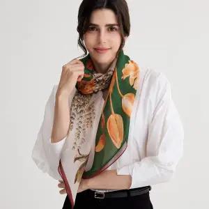 [롯데백화점]닥스 울 실크 스카프 FKI017I