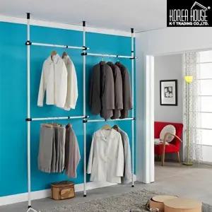 고품질 KT 4단 폴 행거 일반형 25mm 옷걸이/수납/정리/보관 정리 WFI7494