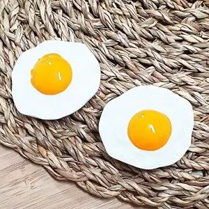 고품질 모형 계란 음식 후라이 냉장고자석 마그넷 냉장고자석 마그네틱 현관문자석 예쁜자석 WFI74QY