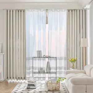 지나송 비엔느 암막커튼+코디커튼+커튼봉 중형