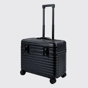 독일 베르만 파일럿 풀 알루미늄 캐리어 18인치 [블랙]