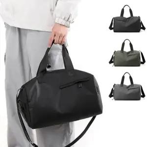 여성스포츠가방 심플 지퍼 포인트 생활 방수 별도 신발 보관 스포츠백 스포츠가방