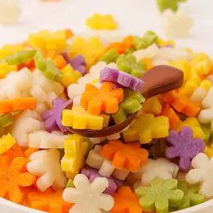 천연의 색 우리쌀 꽃떡국떡