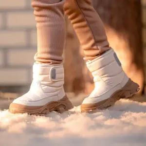 키즈 방한 패딩 부츠 유아 방한화 아기 겨울 털신발