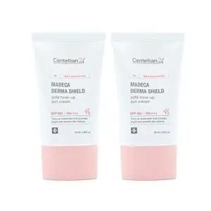 (eTV) 센텔리안24 마데카 더마쉴드 세이프 톤업 선크림 50ml (SPF50+) 2개