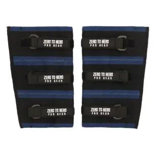 제로투히어로 헬스 팔꿈치 보호대 벨크로 랩 블루 XL BNS