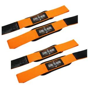 제로투히어로 헬스 손목 팔목 스트랩 그립 오렌지 X2 BNS