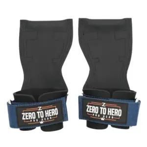 제로투히어로 손목 보호대 데드리프트 일체형 블루 L BNS