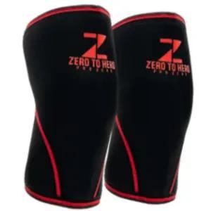 제로투히어로 엘보우 팔꿈치 관절 보호대 블랙레드 XL BNS