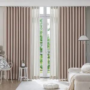 [지나송]지나송 어반 이중암막커튼 패키지 대형