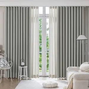 지나송 어반 이중암막커튼 패키지 중형